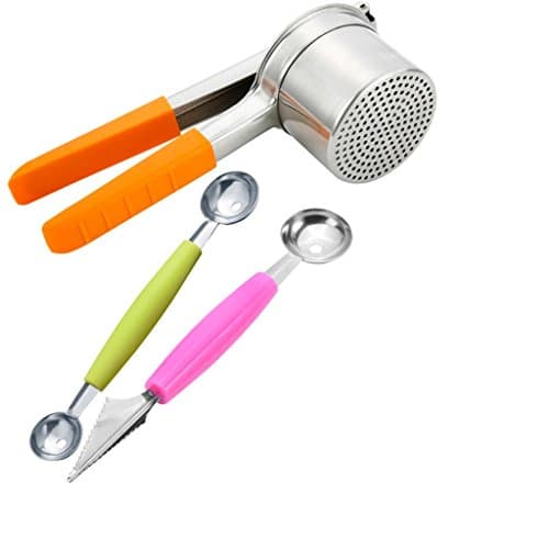 Manual juicer ，mini household 304 stainless steel mashed potatoes fruit juice press , 003