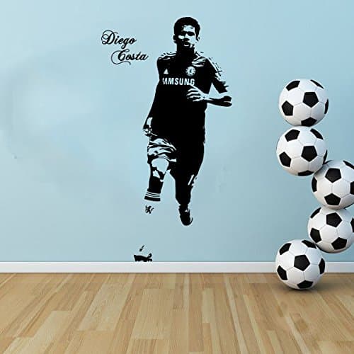 Diego Costa wall Decal Sticker kids Chelsea sports room