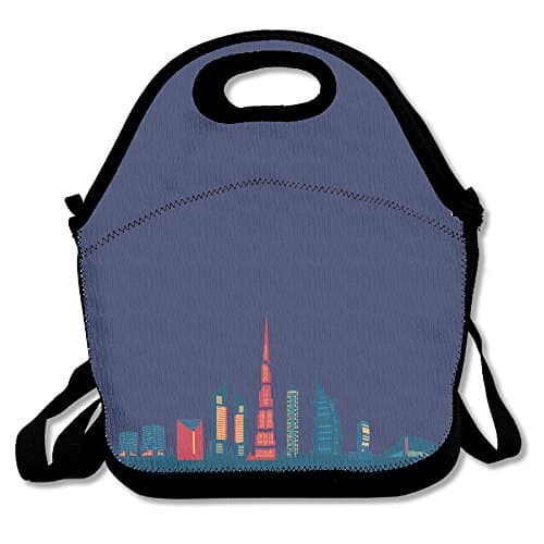 TuJa Dubai Landmark Waterproof Outdoor Travel Picnic For Women, Adults, Kids, Girls, And Teen Girls