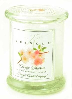 CHERRY BLOSSOM Medium Classic 50 Hour Apothecary Jar by Kringle Candles
