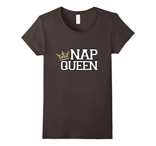 Women's Nap Queen T-Shirt Small Asphalt