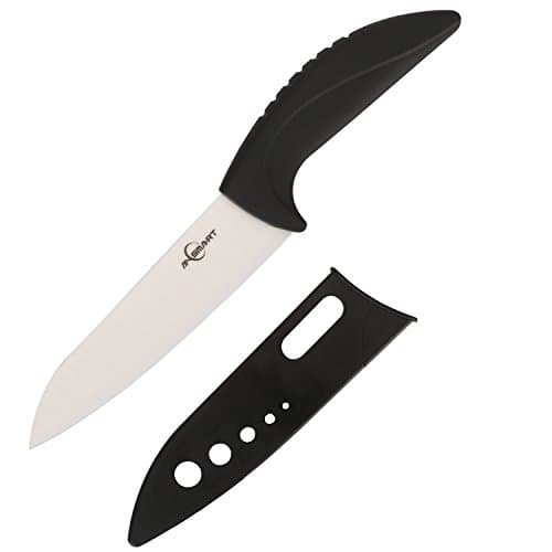 Aysmart 6" Ceramic Knife , Chef's Knife , 6-inch Utility Knife &amp; Paring Knife