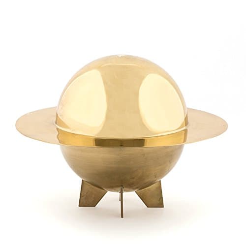 Seletti Cosmic Diner Lunar Cup with Brass Cover Gold