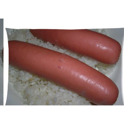Russian sausage meat rice Zippered Pillow Cases Cover 20x30 Inch