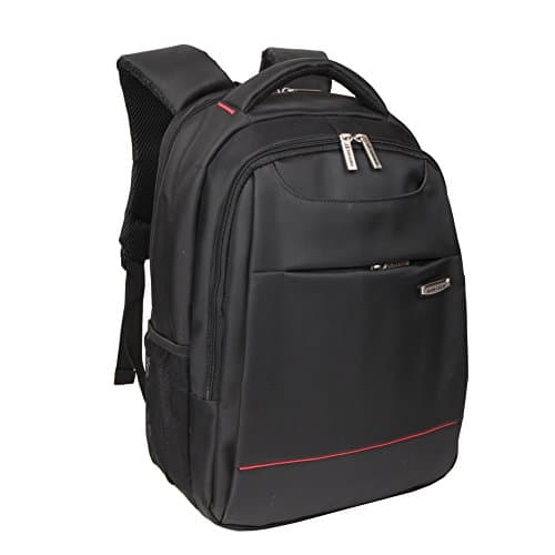 Freeprint Shockproof Laptop Backpack for Women and Men with Water-resistant and Scratch-resistant Fits Computers up to 15.6 Inches, Black