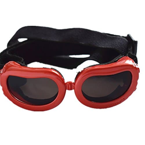 [New Version] CocoPet Adorable Dog Goggles Pet Sunglasses Eye Wear UV Protection Waterproof Sunglasses for Puppy Dogs Small Medium XS