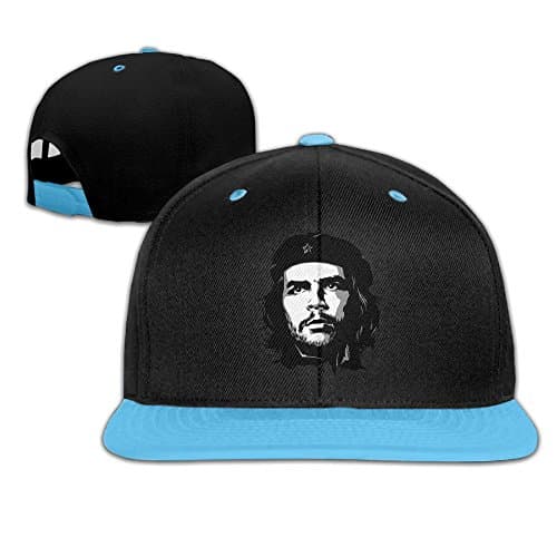Quzim Kids Hat Kids Baseball Cap Colour Plain Hip Hop Communist Fighter Che Guevara