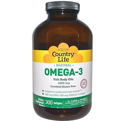 Country Life, Omega-3, 1000 mg, 300 Softgels