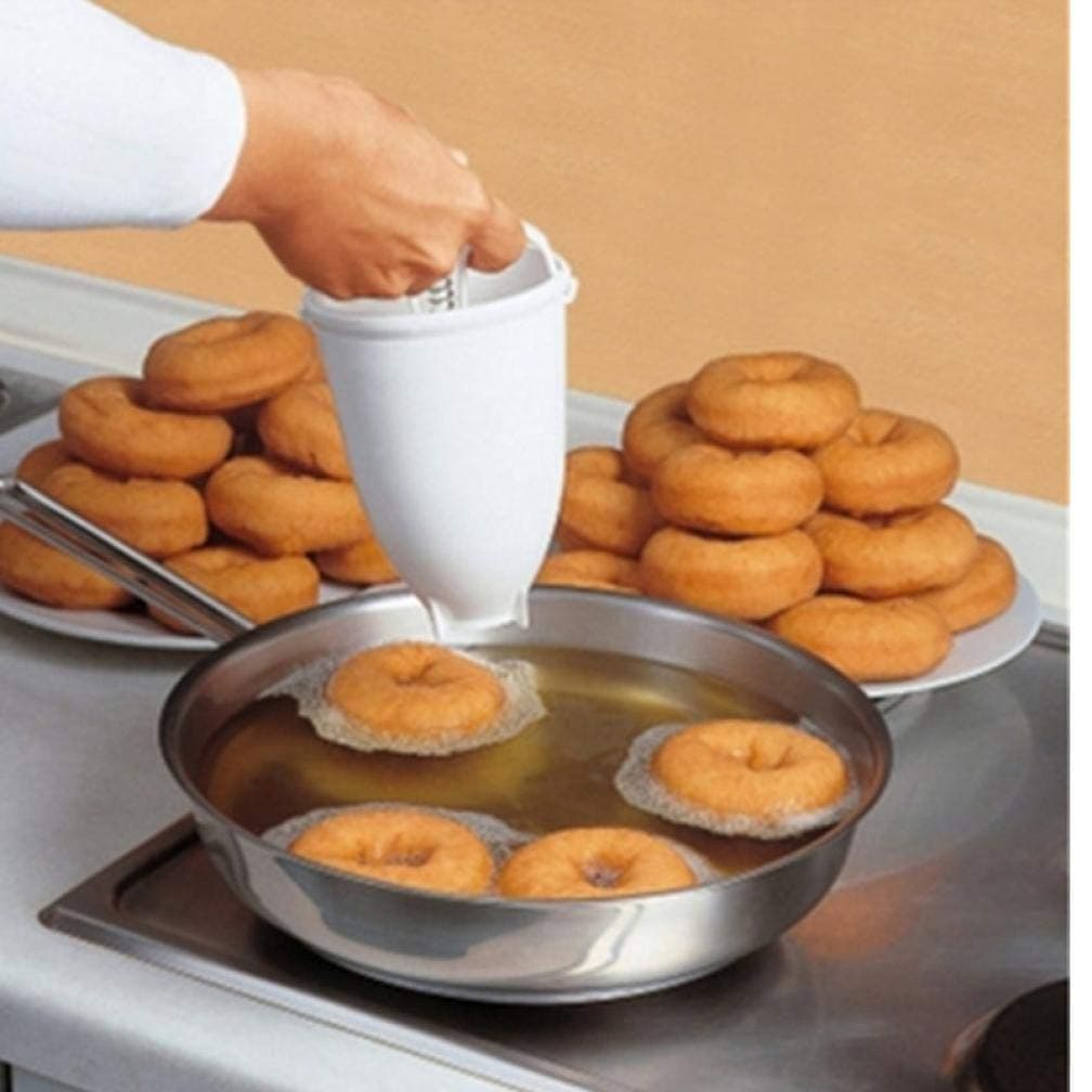 Gamloious Magic Fast Plastic Donut Maker Waffle Molds Kitchen Accessory Bakeware Doughnut Maker Cake Mold Biscuit Cookies Diy Baking Tool