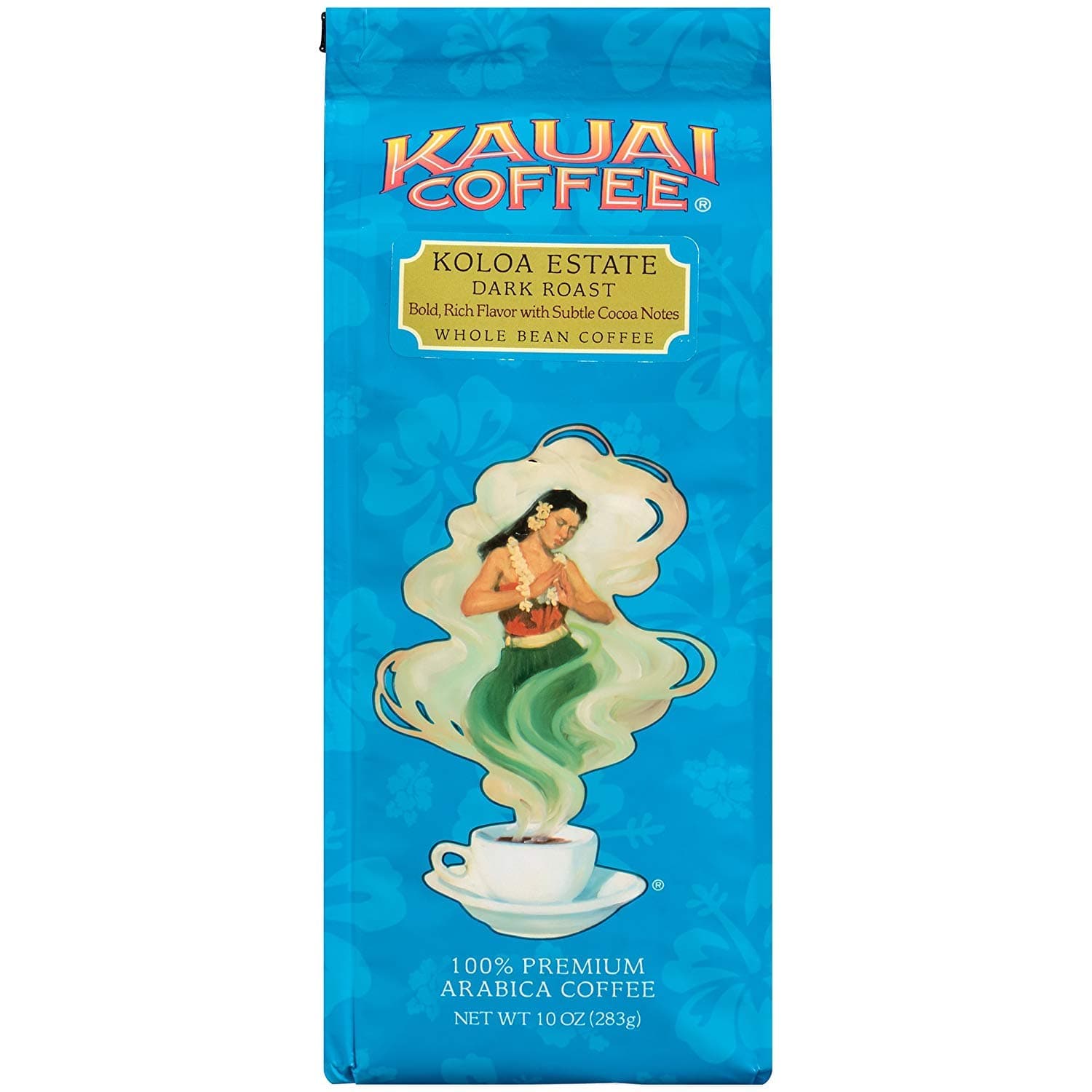 Koloa Estate – 100% Premium Arabica Whole Bean Coffee from Hawaii’s Largest Grower - Bold, Rich Flavor with Nutty Notes and Sweet Chocolate Overtones (10 Ounces) (Dark Roast, 3 pack (10 Ounce))