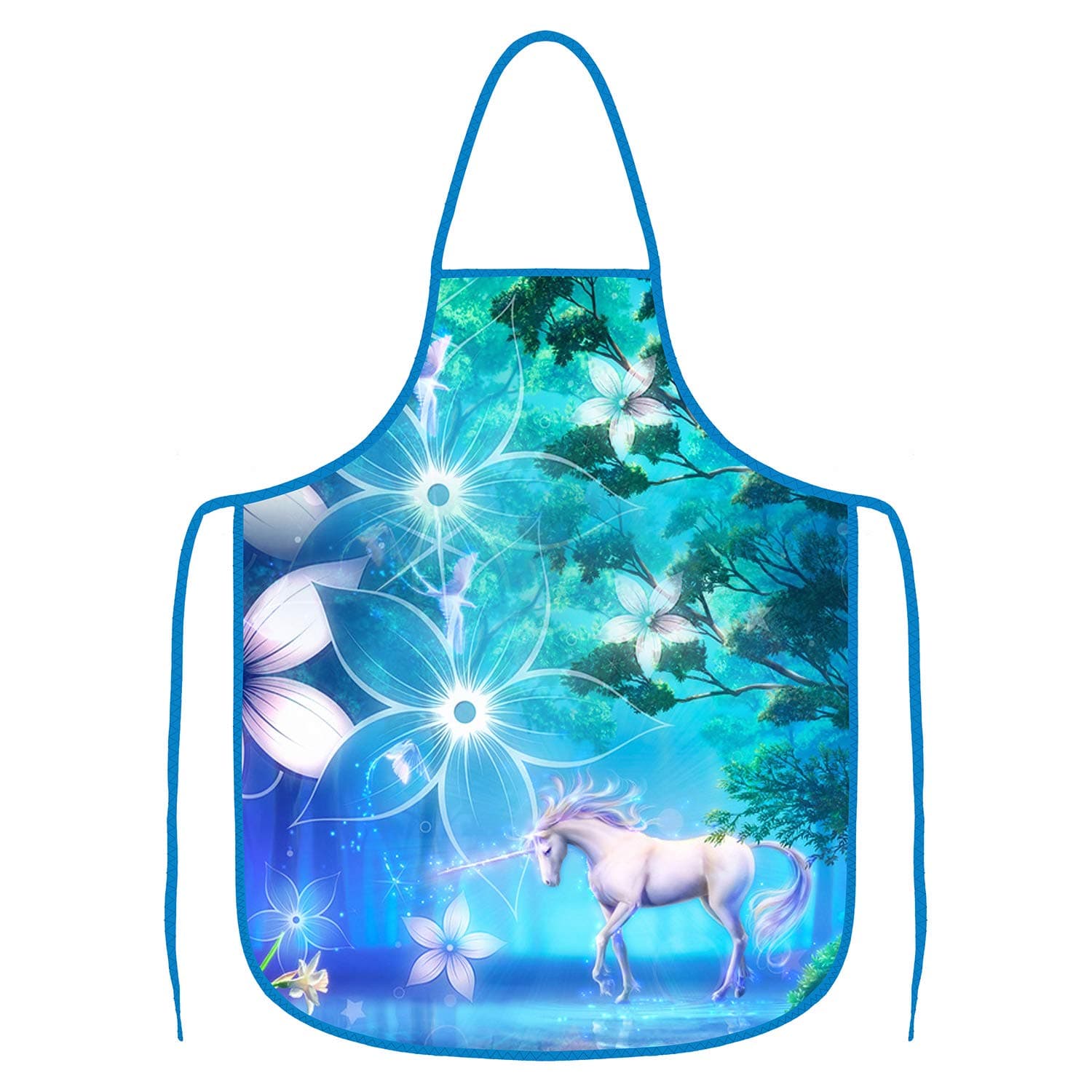 Mydours Cooking Apron - BBQ or Kitchen Aprons, Machine Washable Bib Aprons Women and Men Aprons for Kitchen Parties Garden Camping and More