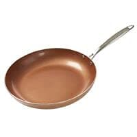 Healthy Living Copper 3 Pack Skillet set