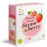 Wel-B Freeze Dried Strawberry Freeze Dried Fruit 100% Natural Healthy Freeze Dried Food Snack Food Healthy Snack Snack Pack 1.06Oz