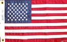 WINDSTRONG 12x18 Inch Commercial Yacht Boat Ensign Nautical US American Flag Fully Sewn Stripes Embroidered Stars (Double Sided)