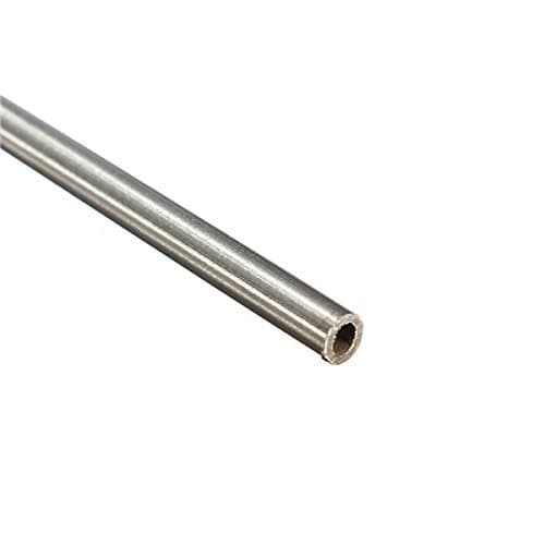 CynKen 1pcs OD 8mm x 4mm ID Stainless Pipe 304 Stainless Steel Capillary Tube Length 700mm
