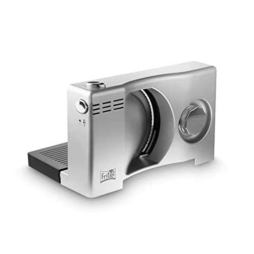 Electric Food Slicer, 6.7” Stainless Steel Blade, Home Use Meat Slicer, Compact & Foldable Slicer with Food Tray, Silver (silver)