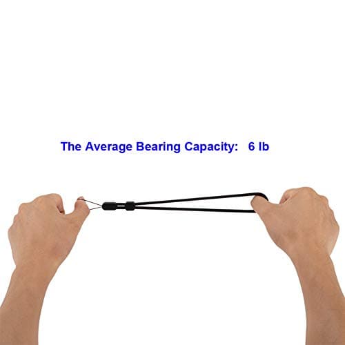 Noii [3 Pack] Adjustable Phone Wrist Lanyard for Women Men,Camera Wrist Strap,Black Lanyard for Whistle Flash Drive Gopro Keychain Selfie Stick PSP Wii Flashlight Bottle ID Card Badge iPod Mp3 Mp4