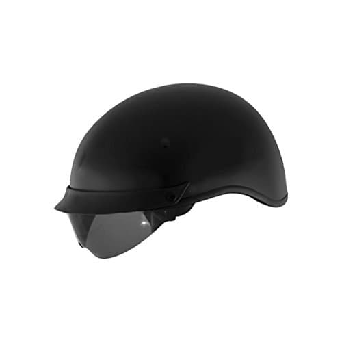 Cyber Helmets U-72 Solid Half Helmet with Shield