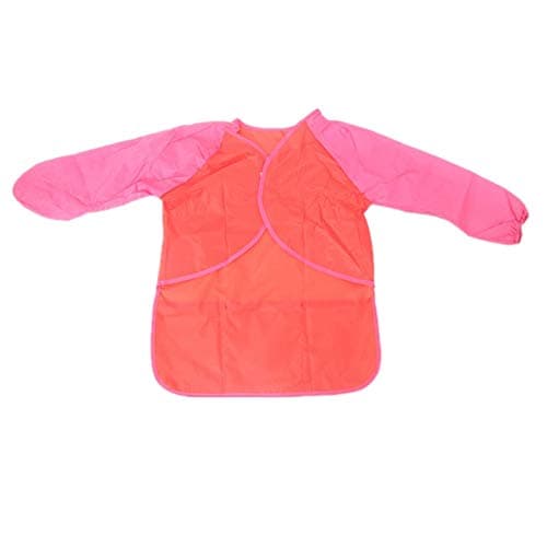 Kids Art Smock Waterproof Long Sleeve Children Painting Bib Aprons