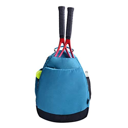 Women's Small Tennis Racket Backpack Sport Bag for Girls Blue