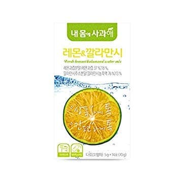 [Dr. MOON] Lemon & CALAMANSI D-TOC Diet Water Mix (5g x 14 Packets) – A Healthy Diet, Detoxify & Refresh Your Body, Calamansi, Lemon, Green Tea, Chicory Root Extracts, Vitamin C