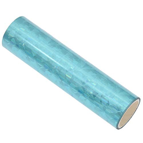 KOZOREN Metallic Heat Transfer Foil Electrochemical Aluminum Foil Paper Printing DIY Scrapbooking Material for Laminator/Hot Foils Machine 1 roll 4.9”x16.4’