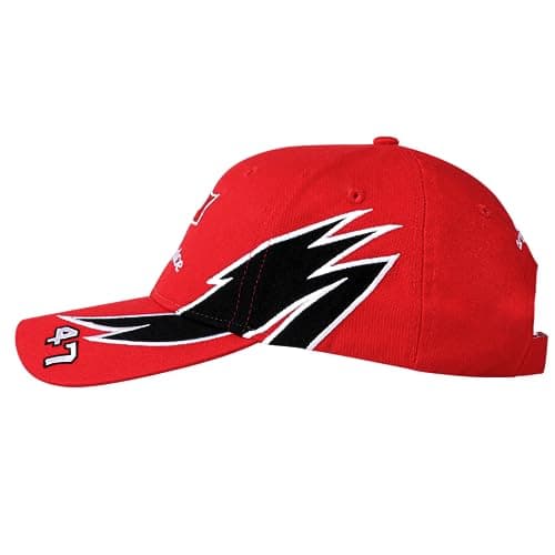 Talladega Nights Old Spice Hat, Ricky Bobby Cap, Embroidery Baseball Race Racing Cap, Halloween Cospaly Costume Unisex Red