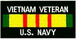 Vietnam Veteran Navy Patch