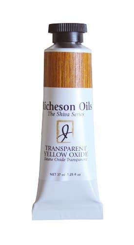 Jack Richeson Artist Oil Colors, 37ml, Transparent Yellow Oxide