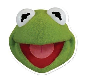 Kermit Face Mask
