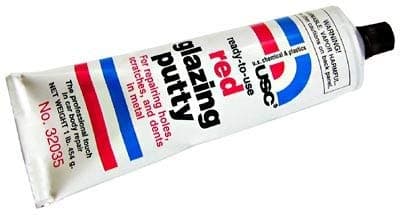 Red Glazing Putty 1 lb. Tube