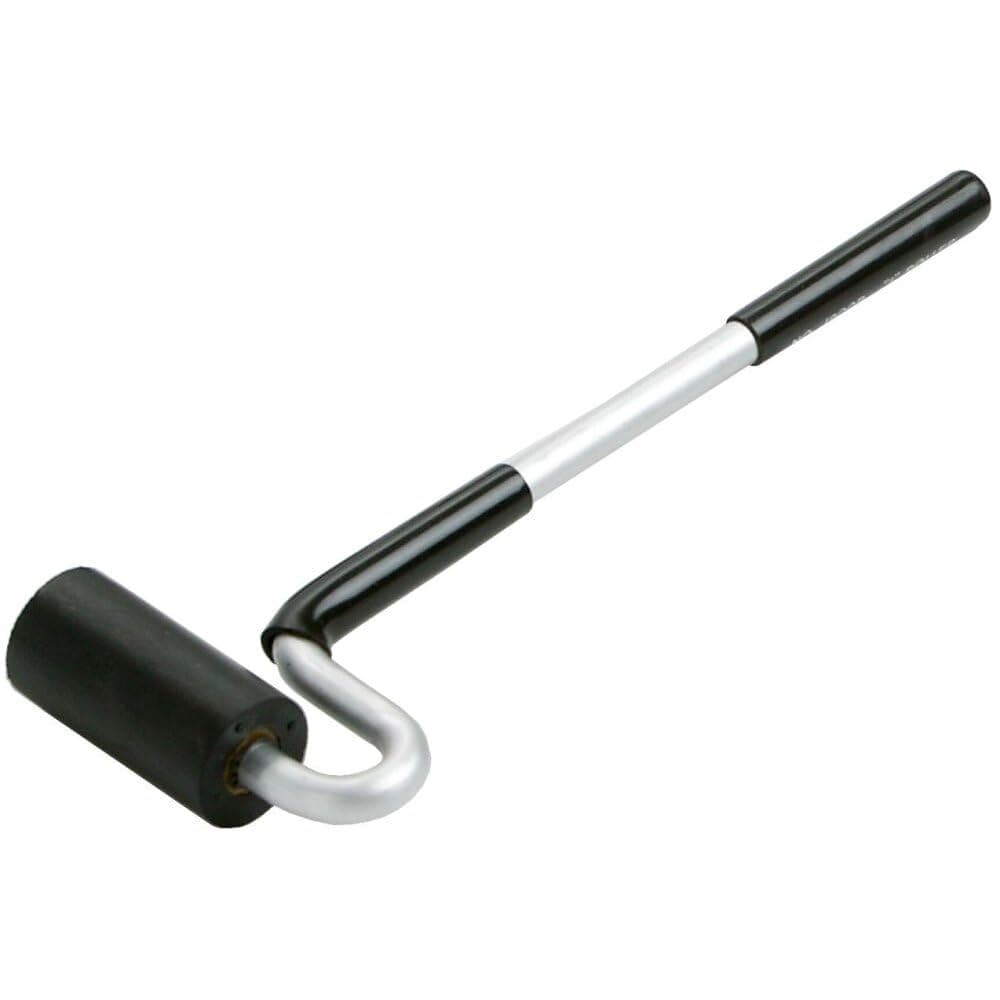 Beno J Gundlach J200B Black 'J' Roller for Plastic Laminate - 1-1/2" x 3" Roller, 12-1/2" Length
