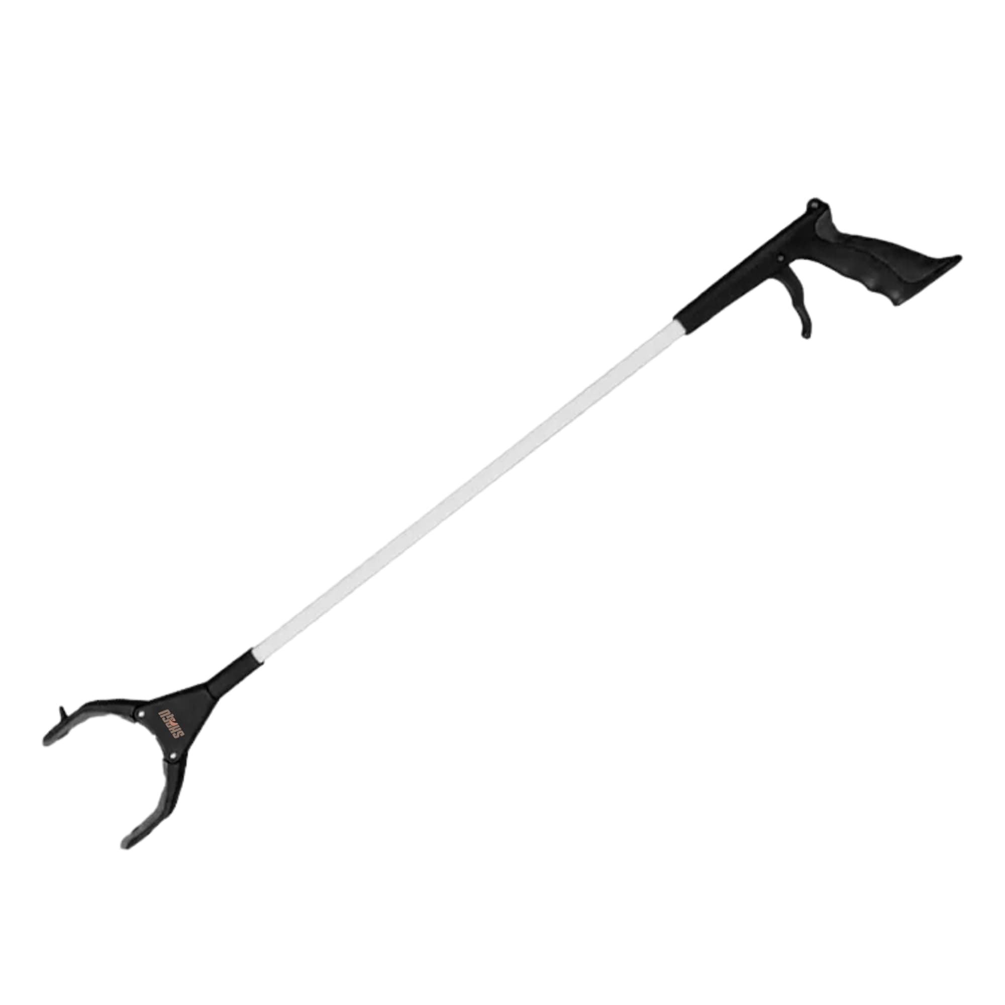 Grabber Reacher Tool. 32-Inch Long Grabber Tool by Shagu. Black Pickup Stick with Strong Grip & Magnetic Tip. Perfect Handy Helper for Elderly, Trash Grabber, Litter Picker, & Reaching Assist.
