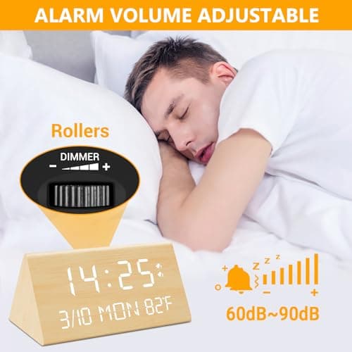 Wooden Digital Clock