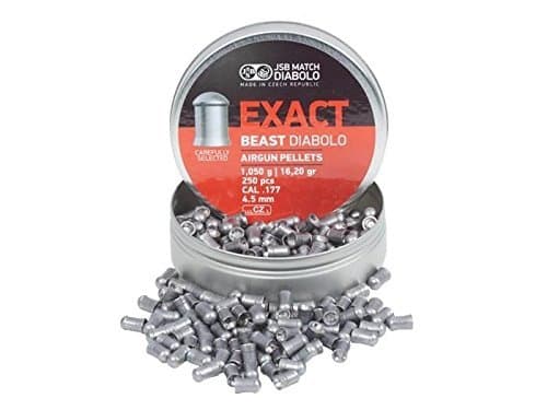 JSB Exact Beast Diabolo .177 Cal Pellets, 16.20 Grains, Domed, 250ct by JSB
