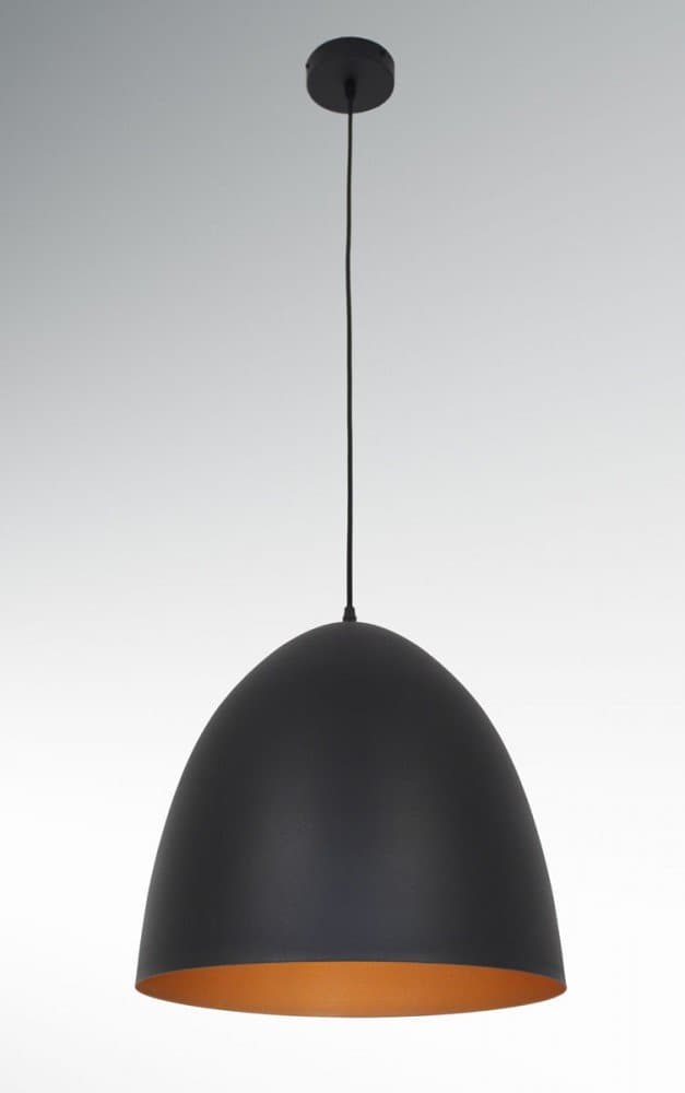 Chitto Pendant Light - Metal - Matt Black, 40 cm Diameter [Energy Class A++]
