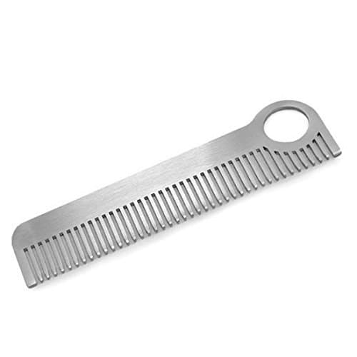 Mini Stainless Steel Pocket Comb Hair/Beard Anti-static Comb for Men