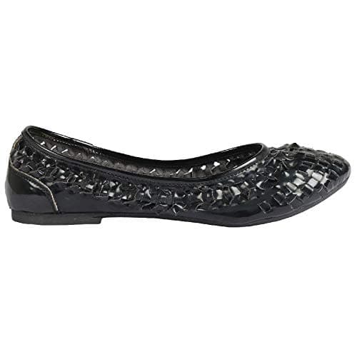 9TOFIVE Style Her STYLE-GP-06 Ballet Flat Women Black