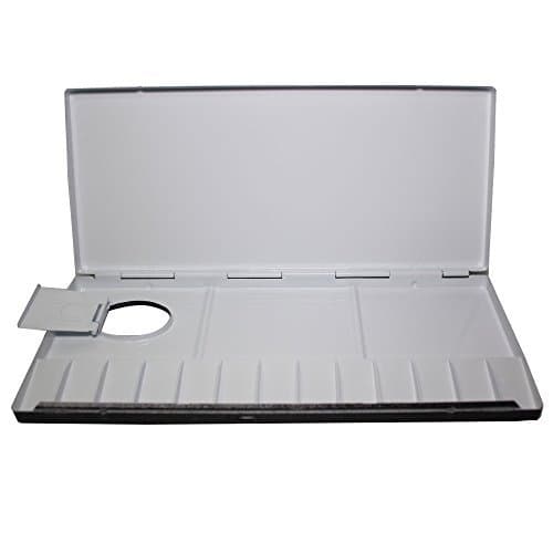 Heung Il Watercolor Painting Aluminum Palette, No 413 - 13 Wells - 1 Pcs by Heung Il