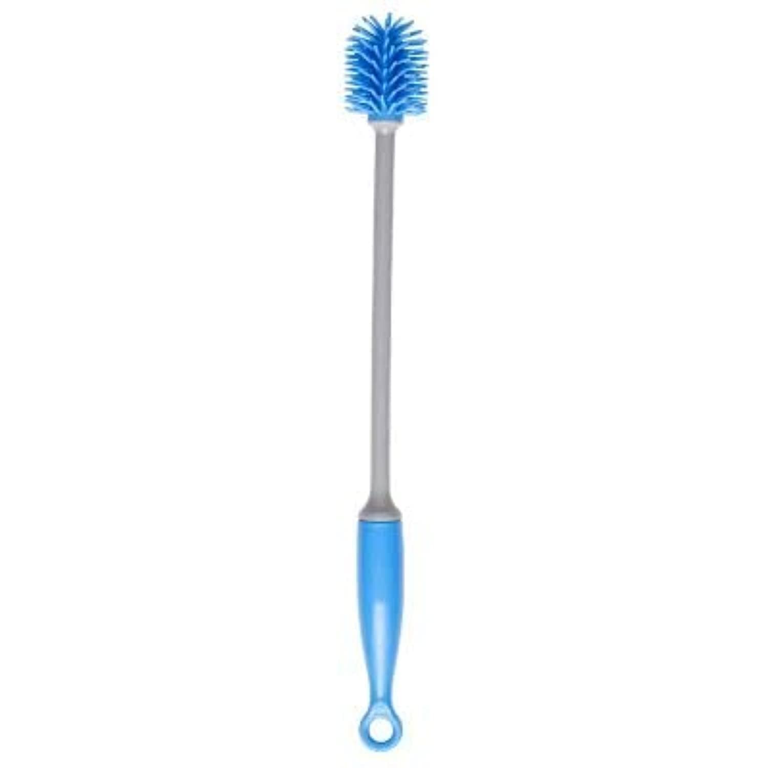 Extra-Long Handled Narrow Neck Bottle Cleaning Brush 30cm – Flexible Head Gentle On Glass