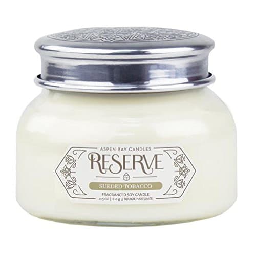 Reserve Candle 20 oz, Sueded Tobacco