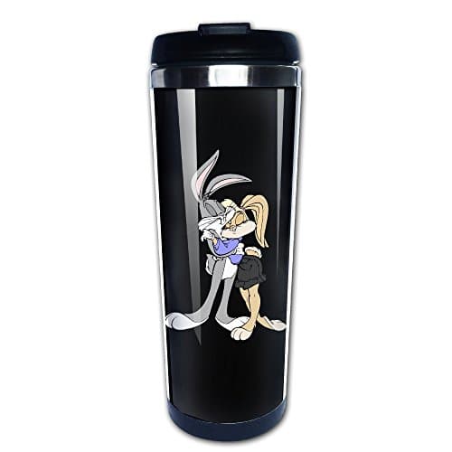 IAYAYO Bugs Bunny And Lola Stainless Steel Mug Coffee Vacuum Flask