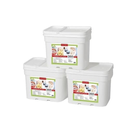Long Term Food Storage Supplies - Lindon Farms 1080 Serving Breakfast, Lunch/dinner Emergency Food Storage