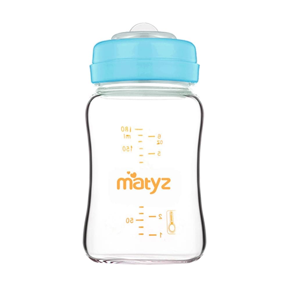 Matyz 4-Pack Wide Mouth Glass Breast Milk Storage Containers