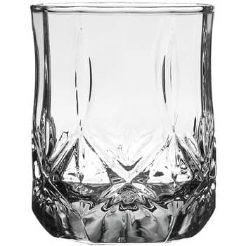 Vintage Rock Glass, Set of 4 8oz Glasses