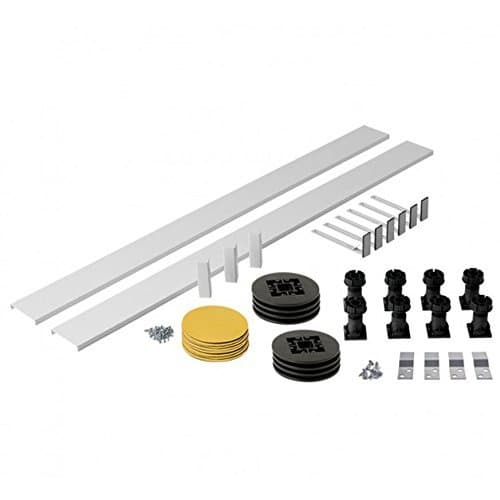 UKtapstores RISER KIT PLINTH FEET LEGS EASY PLUMB FOR SQUARE SHOWER ENCLOSURE STONE TRAY