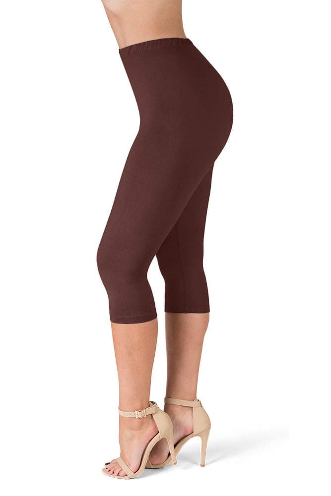 SATINA High Waisted Capri & Full Length Leggings Yoga