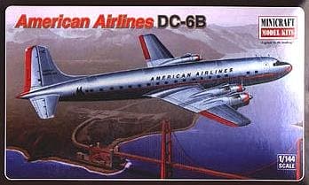 American Airlines DC-6B Model Airplane Kit