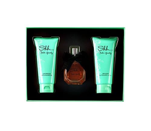 Jade Goody Shh Eau de Parfum 100ml Spray Gift Set Perfume for Women with 150ml Body Lotion and 150ml Luxurious Bath & Shower Gel
