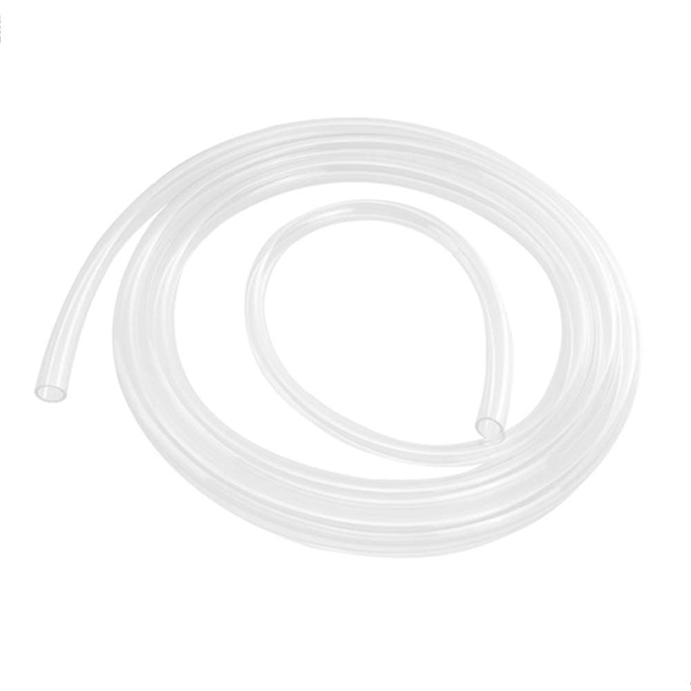 Yesallwas PVC Clear Plastic Tube Pipe, 6mm ID x 8mm OD 3 Meter 9.8ft PVC Transparent Hose Plastic Vinyl Tubing for Water Air Pump